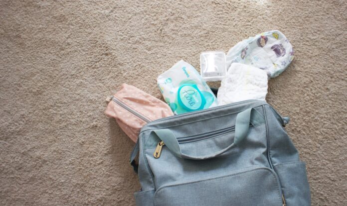 Wickeltasche von Lässig