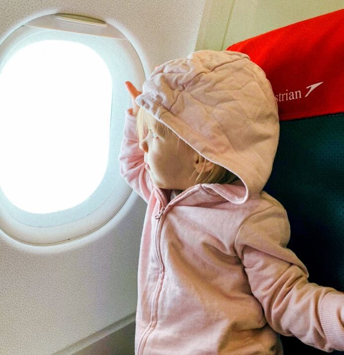 fliegen mit baby