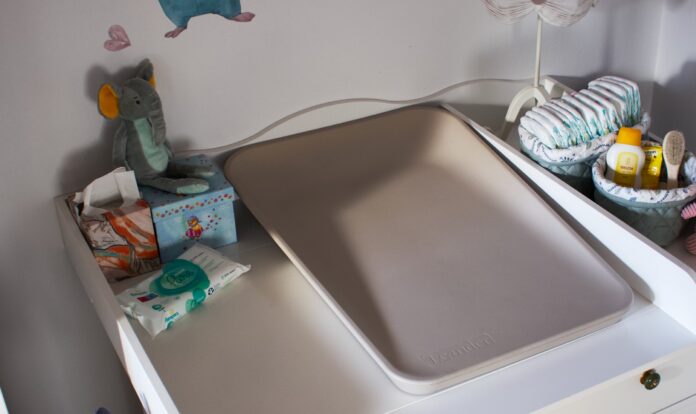Wickelunterlage von Leander in beige